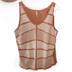 LOFT Sequin Tank Top